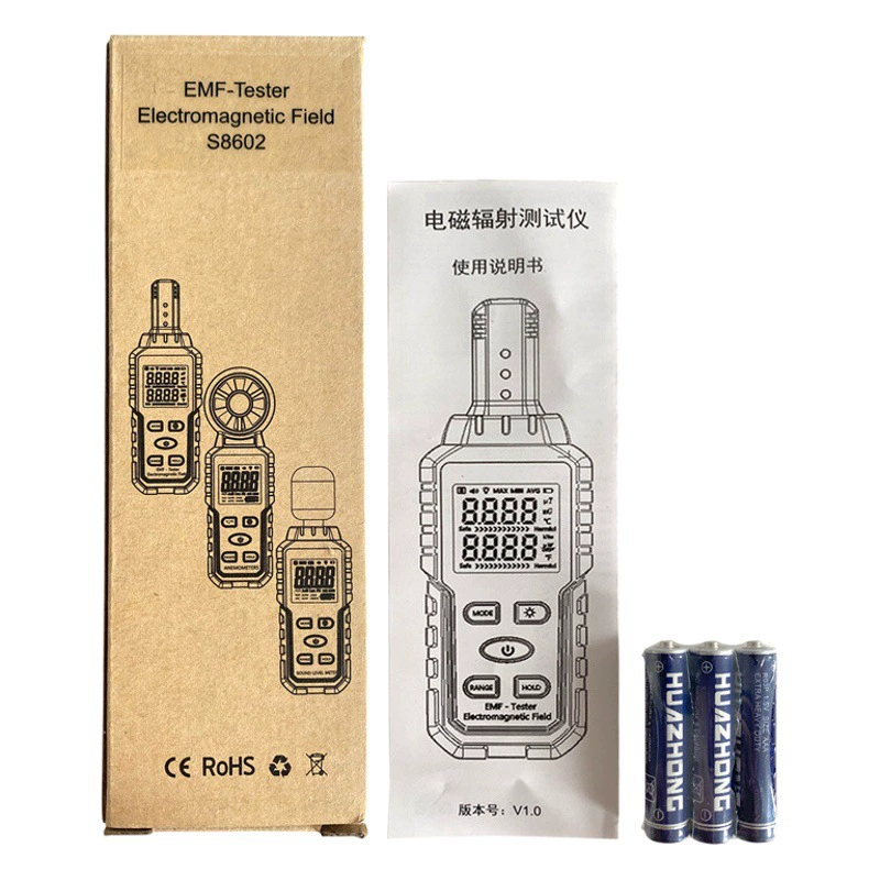 Детектор электромагнитного излучения Высокочастотный тестер электромагнитного радиоактивного излучения Тестер электромагнитного излучения через границы