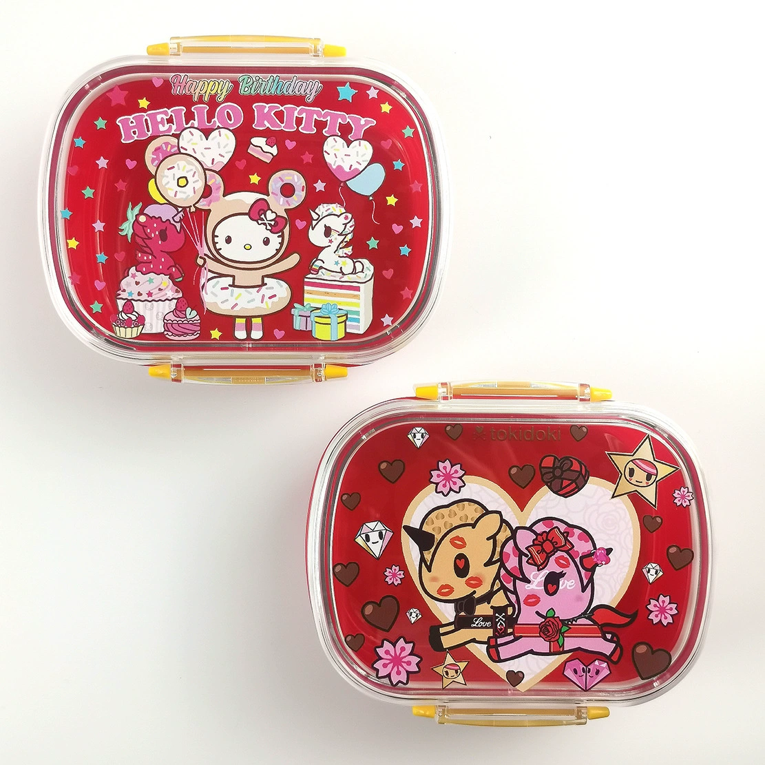Японский TOKIDOKI Единорог милый легкий перекус фрукты десерт ланч-бокс детский мультфильм Микроволновка