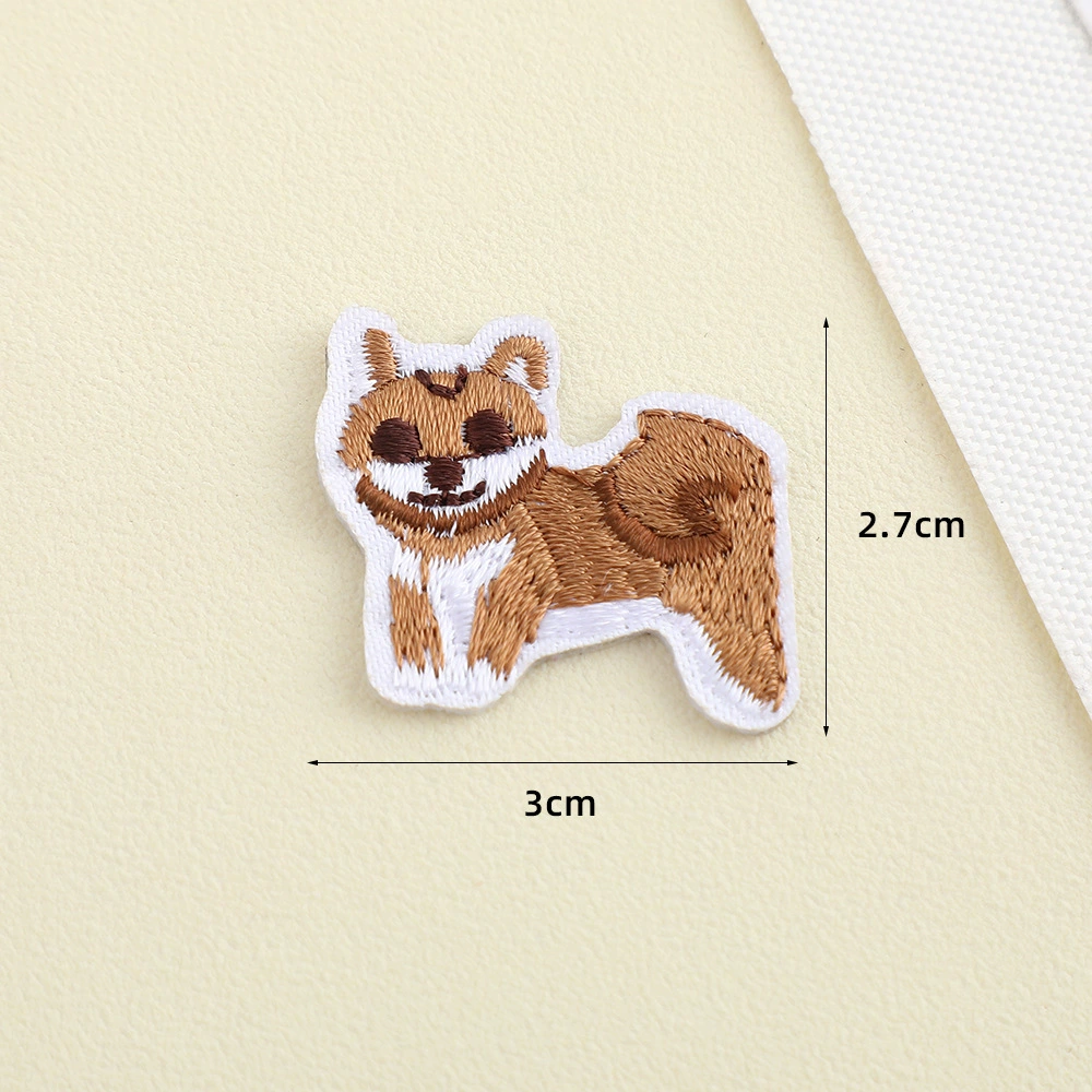 Cartoon machine embroidery embroidery cloth patch DIY handmade bag hole patch Clothes patch Towel cloth patch E18