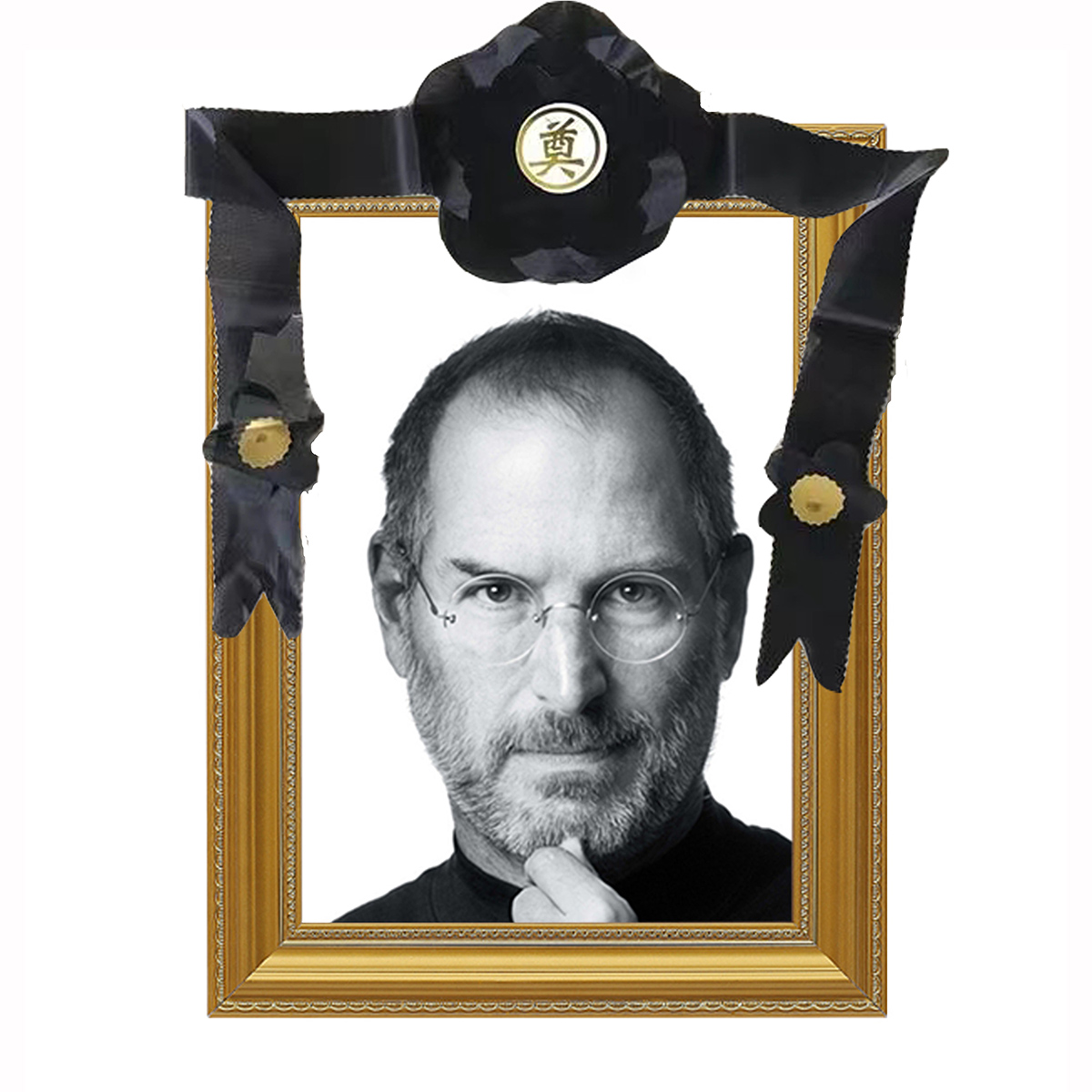 Oro + flores negras ☆