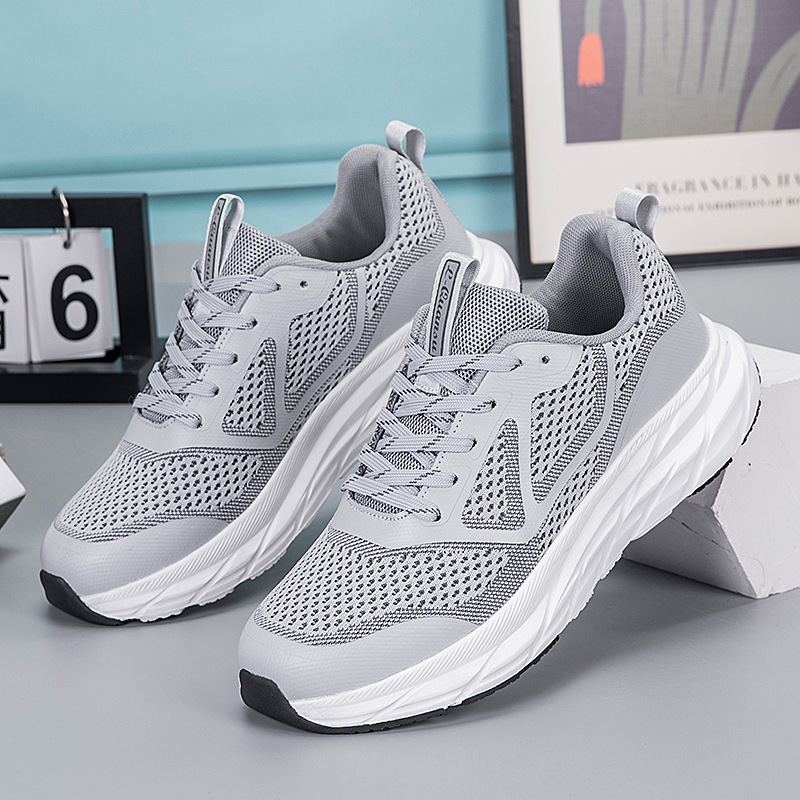 Otoño nuevo estilo de mediana edad zapatos de caminar cómodos papá hombre zapatos deportivos casuales zapatos para ancianos zapatos de mamá image 9