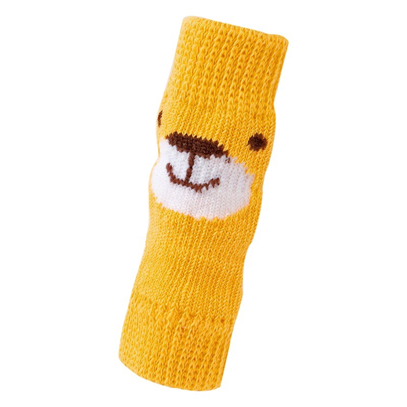 Nuevo estilo lindo cachorro dibujos animados calcetines comunes cuatro estaciones gato mediano pequeño perro mascota cuatro estaciones calcetines de primavera