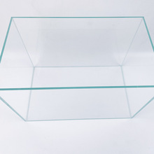 办公室桌面超白小鱼缸摆件25*16*18玻璃易清洗高清观赏缸可造景