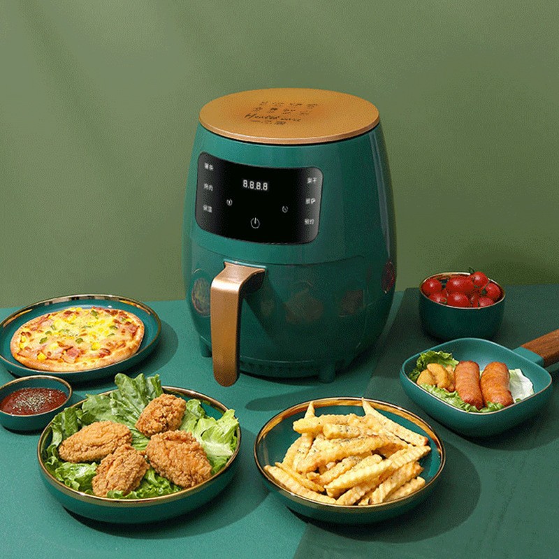 Household Air Fryer Large Capacity Oil-Free Electric Fryer Multi-Function Air Fryer Fully Automatic French Fries Machine
