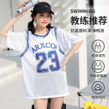 分体泳衣女韩国少女运动三件套泳装保守显瘦泡温泉度假游泳衣批发