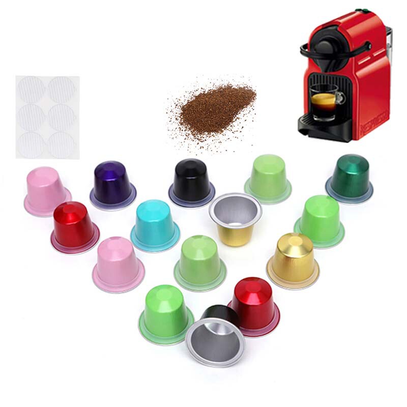 Aluminum foil disposable coffee capsule shell for Nestle Nespresso coffee capsule filter Cup membrane