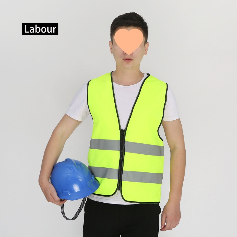 chaleco reflectante chaleco reflectante chaqueta chaqueta fluorescente de luz nocturna construcción ropa de seguridad sanitario trabajador de trabajo abrazadera