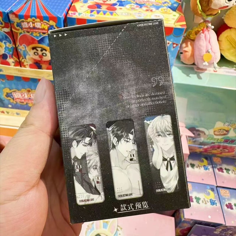 【正規品】垂れ耳執事周辺白黒コンサートバッジ ブラインドボックス長方形バッジ|undefined