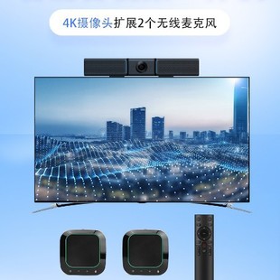 Yinluo I-894K High-Definition Audio and Video All-In-One Camera and Microphone with Two Wireless Expansion Mics