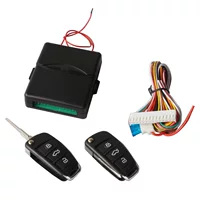 Automobile remote control central control lock key-free entry system 12V universal remote control key positive and negative trunk cable with key