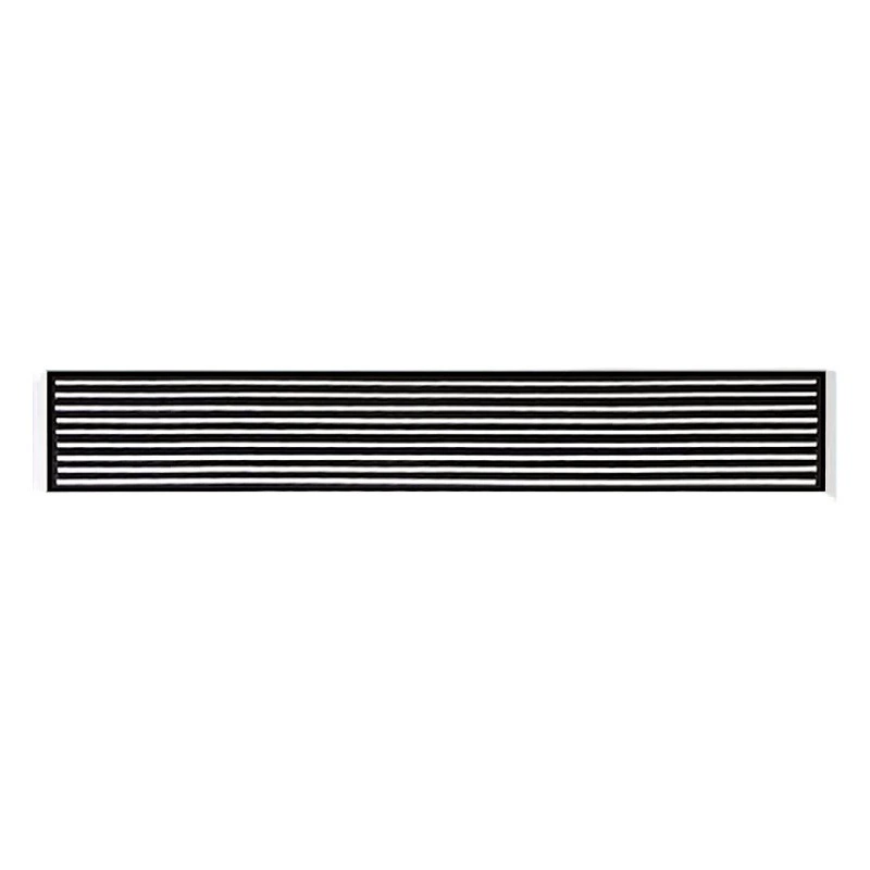 Выход воздуха для кондиционера ABS очень узкий, встроенный, встроенный двухцветный алюминиевый залитой вентиляторный порт для центрального кондиционирования воздуха