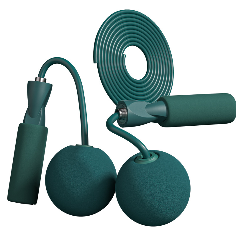 Nueva cuerda inalámbrica que salta de doble uso fitness quema de grasa deportes especiales para hombres y mujeres con peso profesional que soporta la cuerda inalámbrica que salta