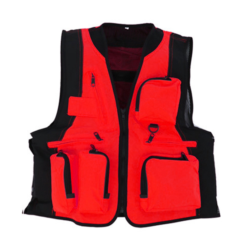 Campamento de verano chaleco al aire libre impermeable ropa de niños para adultos de bolsillo caballo chaleco de fotografía ropa de trabajo chaleco personalizado