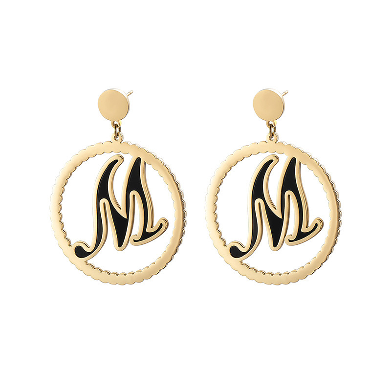 Oferta especial experiencia europea y americana joyería de acero titanio vacío galvanoplastia no decoloración no alérgica joyería pendientes collar fábrica al por mayor