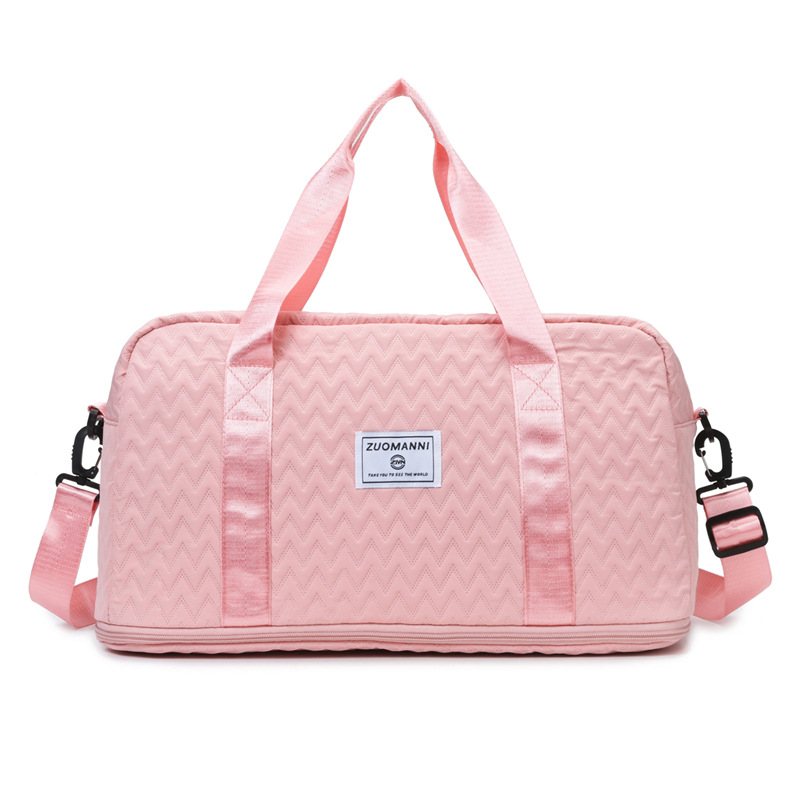 La nueva bolsa de viaje de gran capacidad, la bolsa de fitness de yoga de separación seca y húmeda, los viajes de negocios de corta distancia pueden ampliar el almacenamiento de equipaje