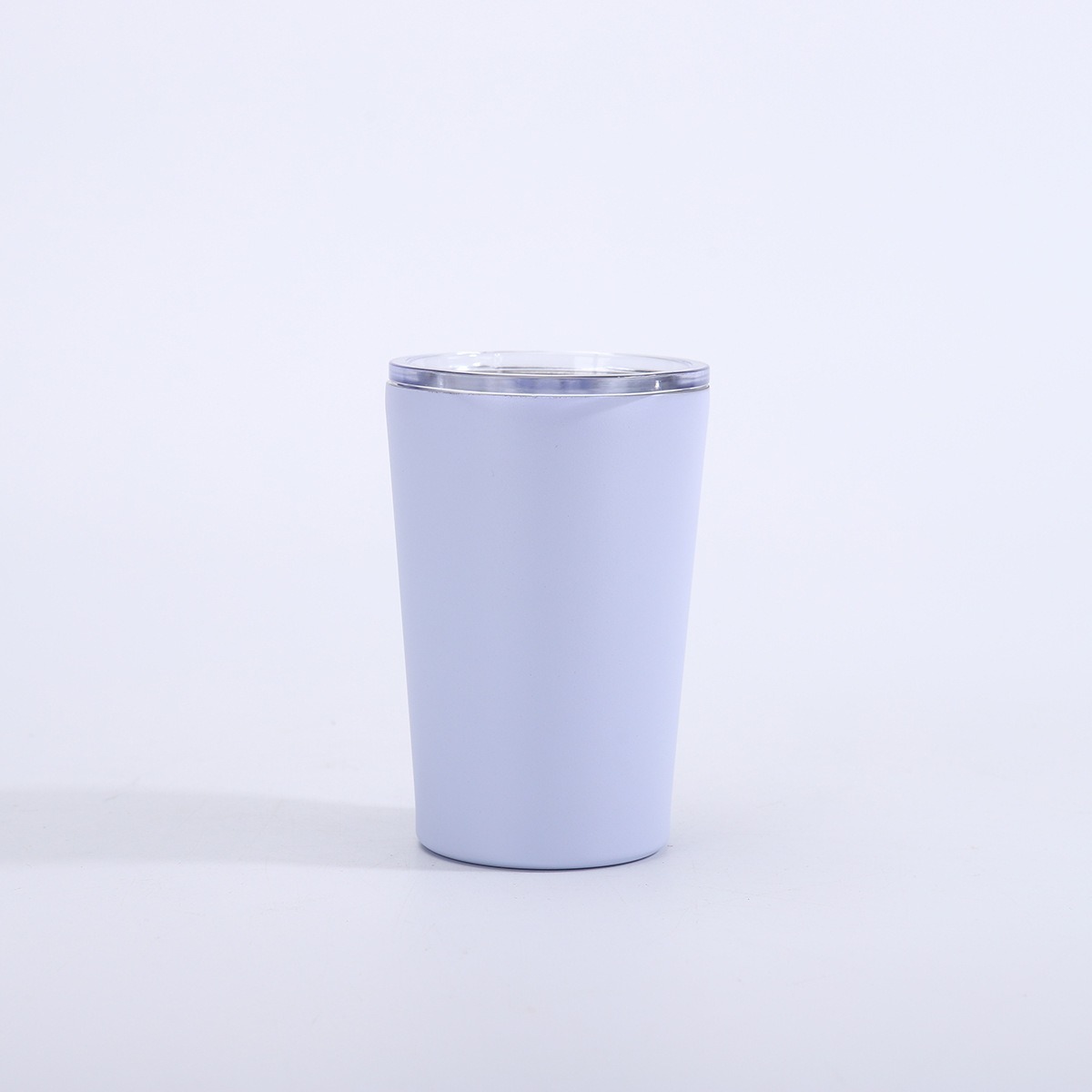 Mini mini 12oz con tapa de taza de leche 304 taza de acero inoxidable de doble capa al aire libre taza de cerveza portátil