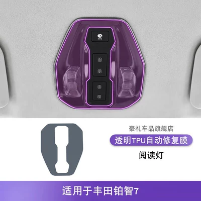 26 Types of Toyota Platinum Car interior film - 26-toyota-platinum-7-reading-lights