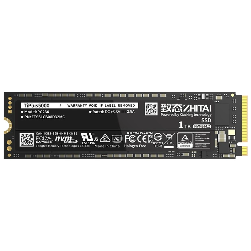 Zhititiplus7100 1T 2TB Zhititiplus5000 твердотельный PCIe4.0 хранение M2