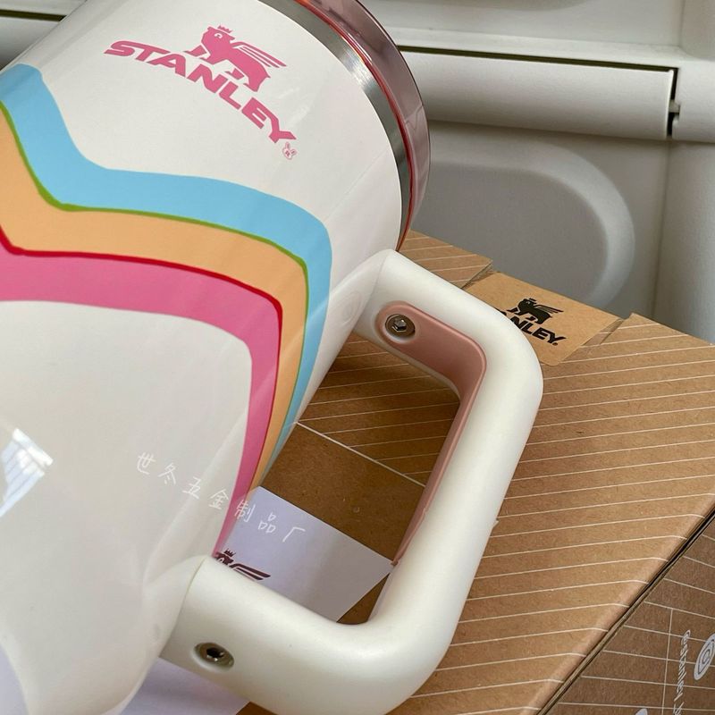 限量款斯坦利Stanley保温杯复活节彩蛋限定色吸管杯40o国潮风水杯|undefined