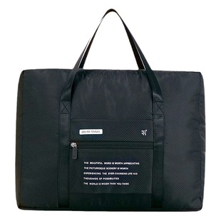 Thickened polyester luggage bag can cover trolley case folding travel bag portable moving packing bag clothing storage bag