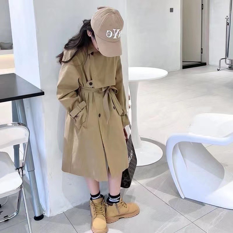 Autumn trench coat