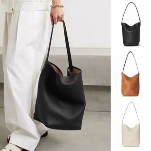 The Capacious one-shoulder bag, genuine leather, high-quality style