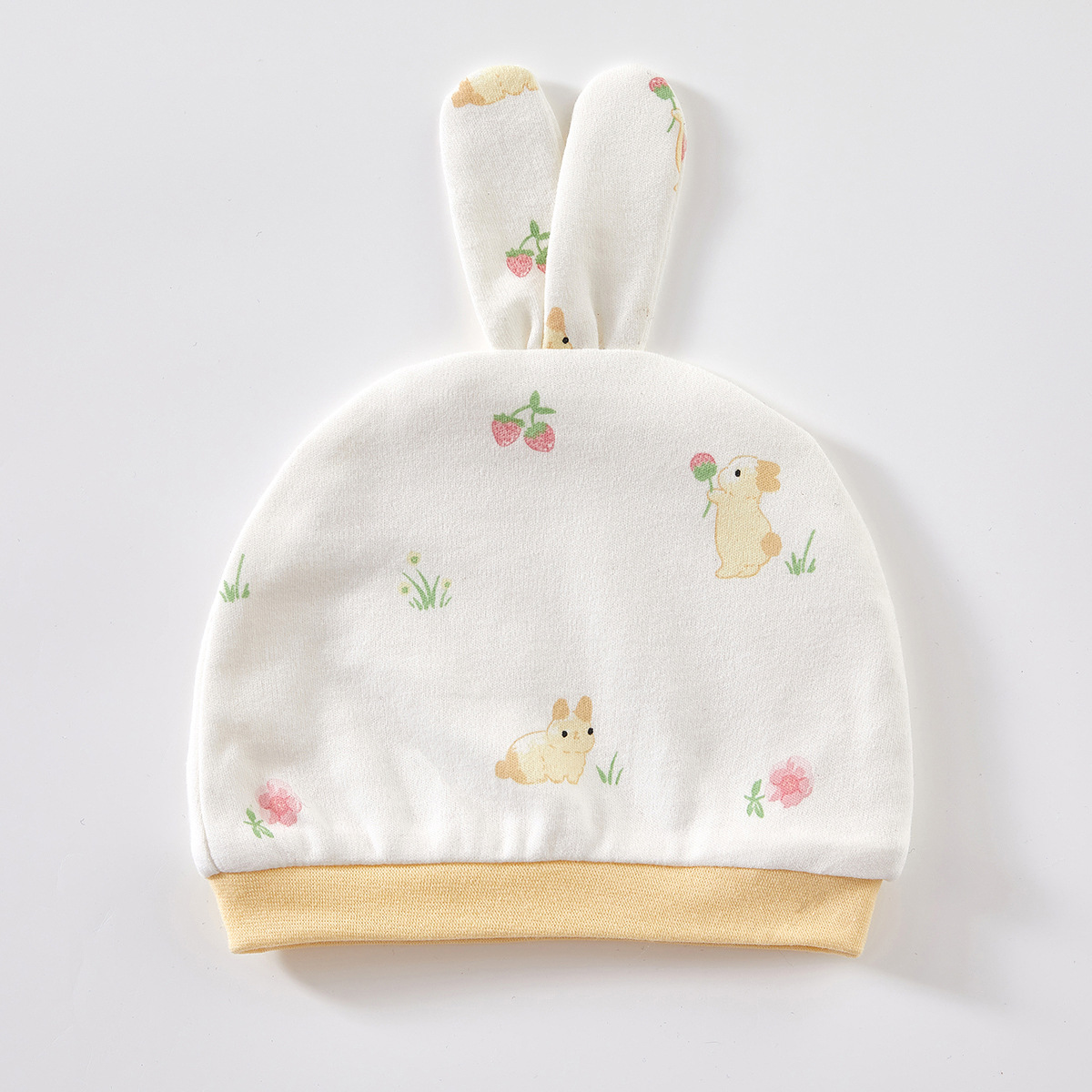 Gorro protector de fontanela para bebé recién nacido de 0 a 3 meses, estilo primavera y otoño, de algodón puro, unisex, con parte superior redonda