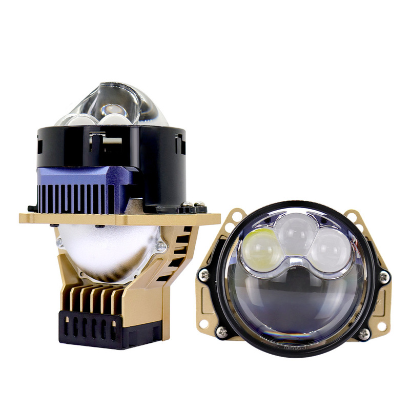 【新品】3寸激光透镜汽车led大灯 75W大功率超亮聚光远近一体车灯|undefined