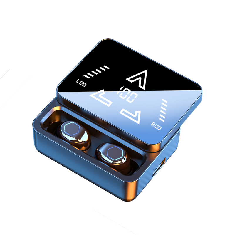 M48PRO Bluetooth ヘッドセット デジタル ディスプレイ プッシュ カバー 144 言語 AI 翻訳 TWS 長いバッテリー寿命インイヤー タイプ C 新しいスタイル|undefined