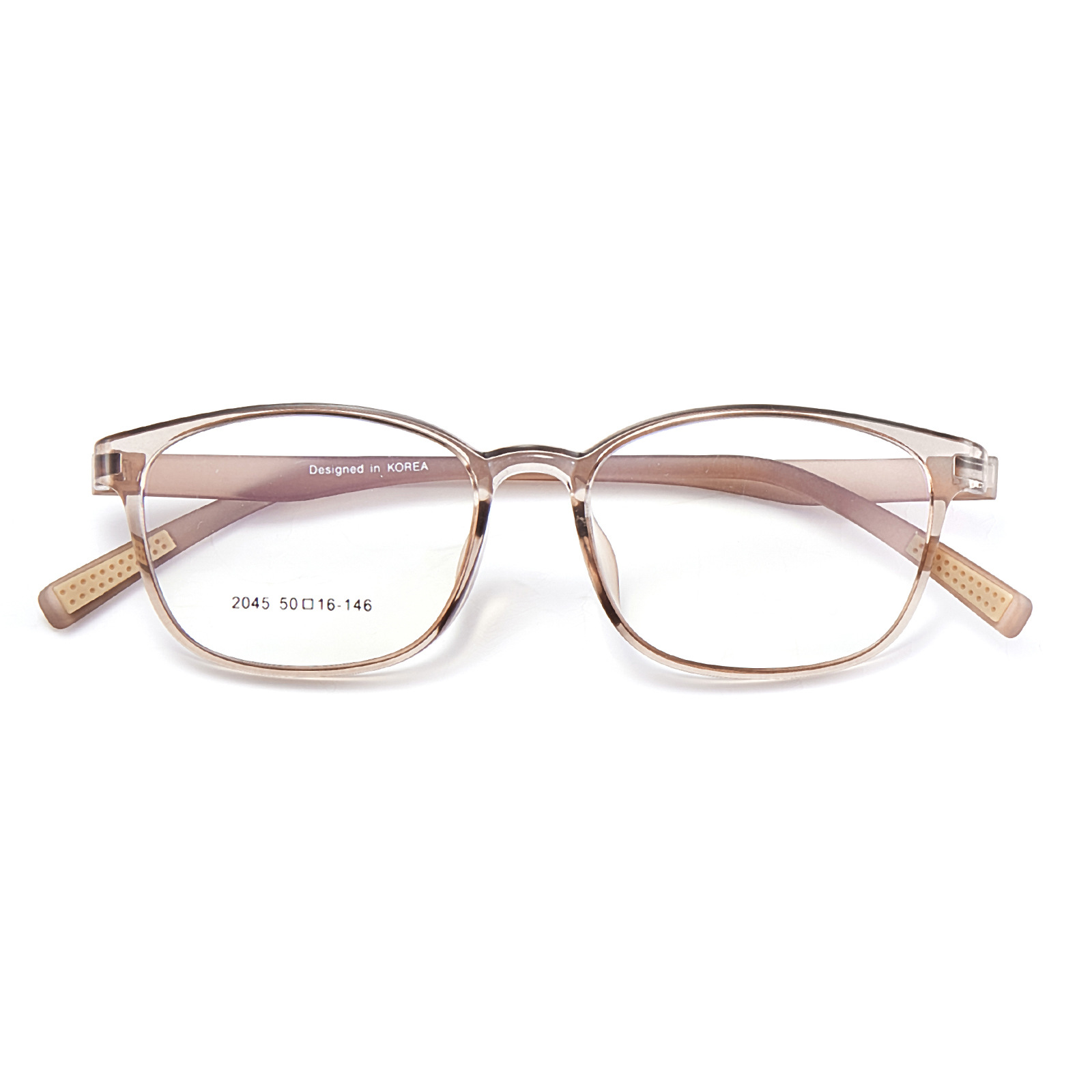 6-14 EMS superdúctil sin marco de gafas de tornillo 3mm de borde ancho puede coincidir con la altura del número de gafas Danyang al por mayor