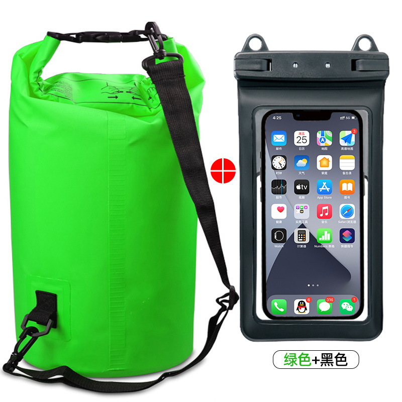 Verano playa caliente deriva bolsa de natación al aire libre mochila individual PVC impermeable bolsa de teléfono móvil Portátil Bolsa de cubo grande