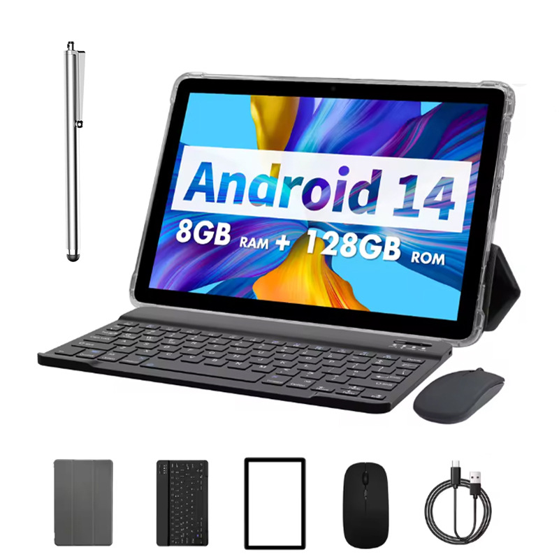 New Cross-Border Tablet Computer 10inch in Stock, Can Insert Sim Card, 4g Full Network Access, Android Tablet Computer, Detachable