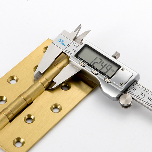 Pure copper hinge 2.5 inches small hinge 3 brass hinge 4 full copper mini hinge 1.5 jewelry box door hinge