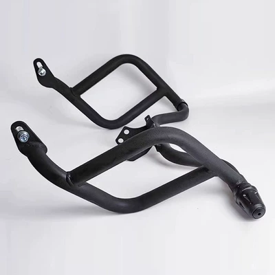 Applicable to Suzuki GSX250R bumper drop-resistant bumper rear shelf GSX250-A competitive bumper spring head bumper modification (Motorcycle bumper) - black-frosted-all-inclusive-bumper
