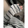 别致加厚宽松撞色打底衫