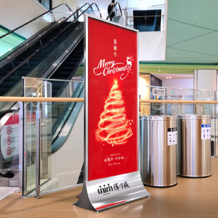 Sales Department Li Ping Exhibition Rack Real Estate Billboard Double-sided Signs Advertising Rack Kt Board Promotional poster rack