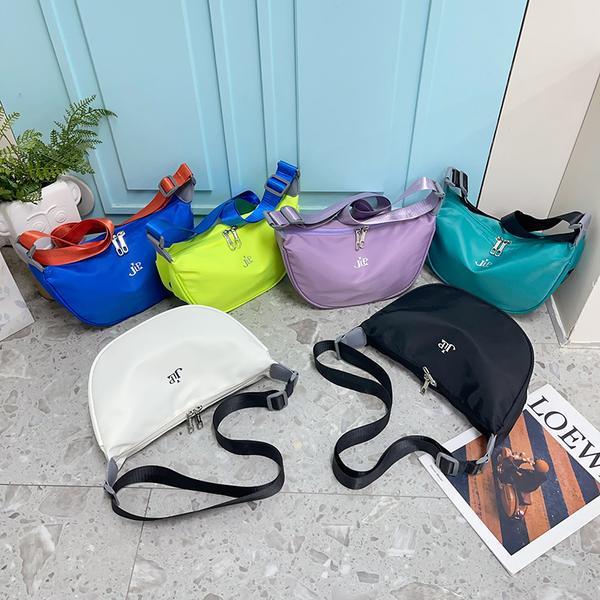 Demi-season universal capacious sports shoulder bag for men and…