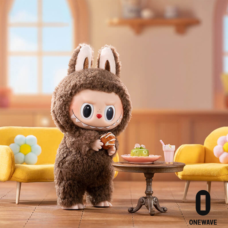 スポットラブブ三代目バブルマカロン座りビニールぬいぐるみブラインドボックス人形ブラインドボックスぬいぐるみペンダント|undefined