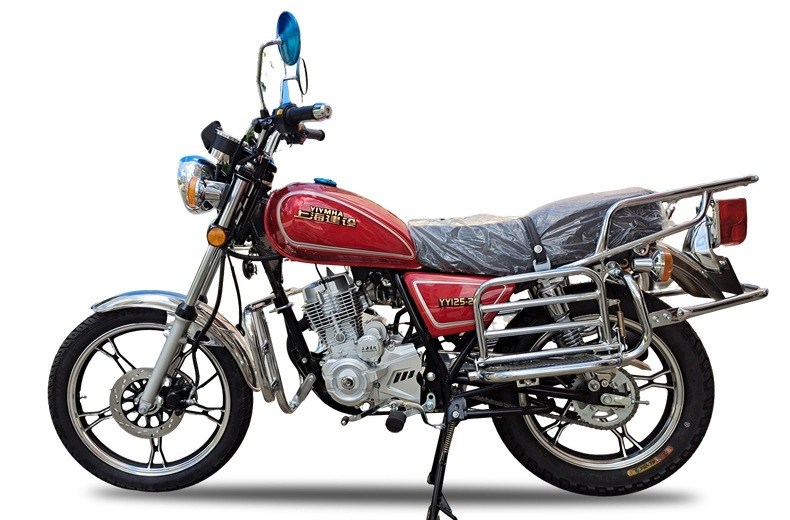 Cross-border Motorcycle: New GN125 150CC Jianshe Prince model, National IV standard, fuel-injected two-wheeled motorcycle