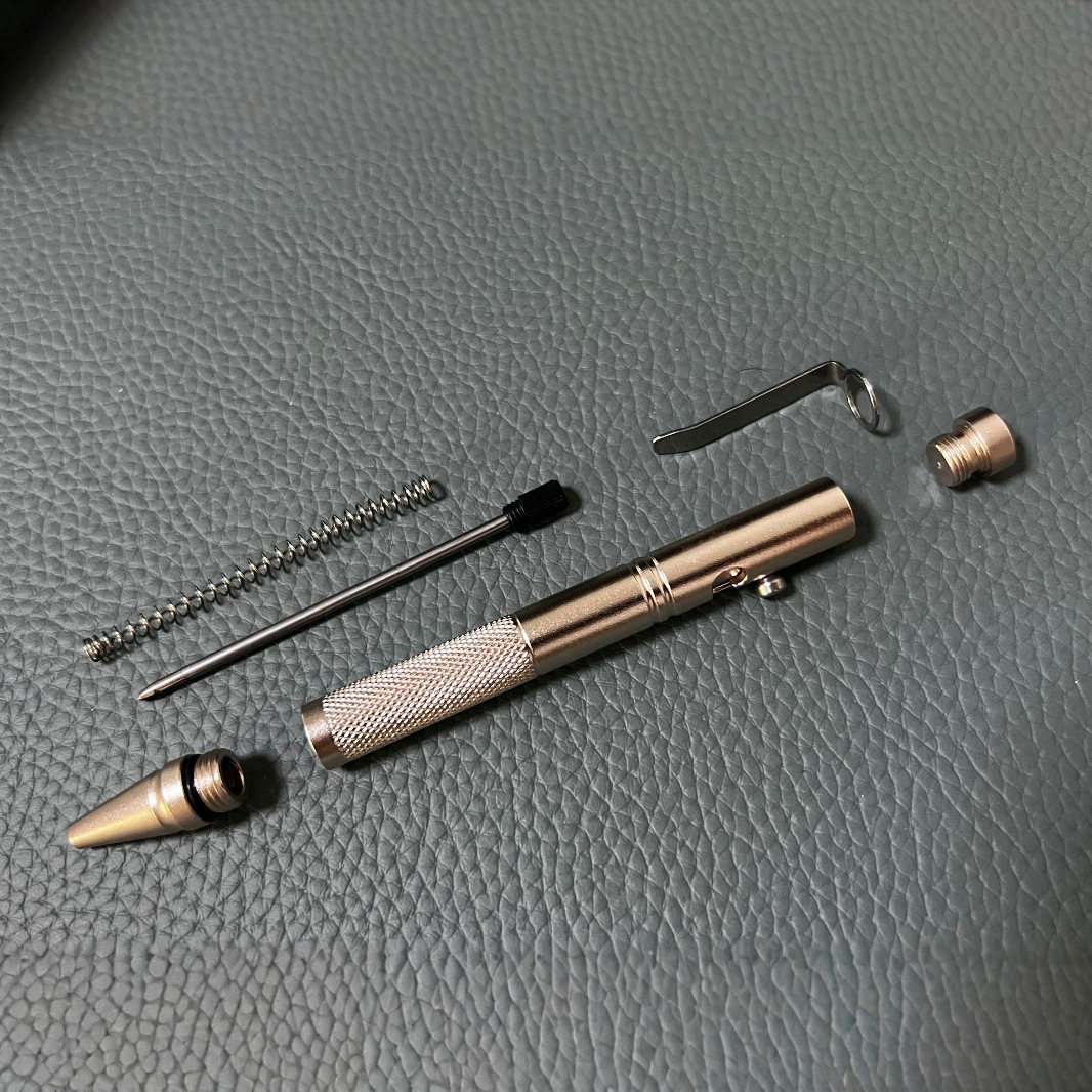 Wholesale Bolt Creative Multifunctional Gift, Metal Retractable Ballpoint Machine Gun Pen, Customizable With_voghion.com