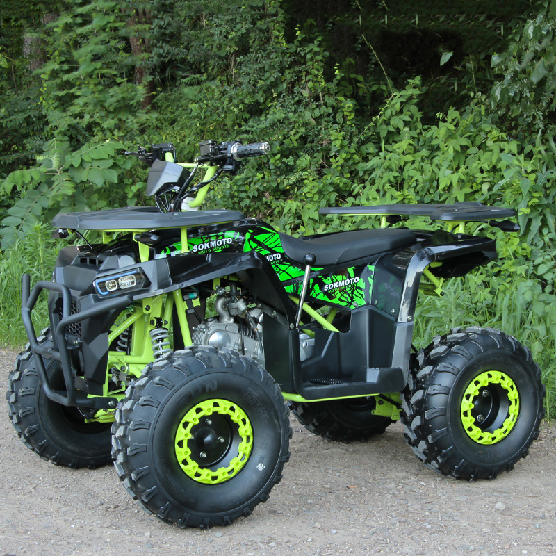 125CC Wolverine Beach Car 4 Wheel All-Terrain Jungle Motocross Gasoline Wolverine Adult ATV