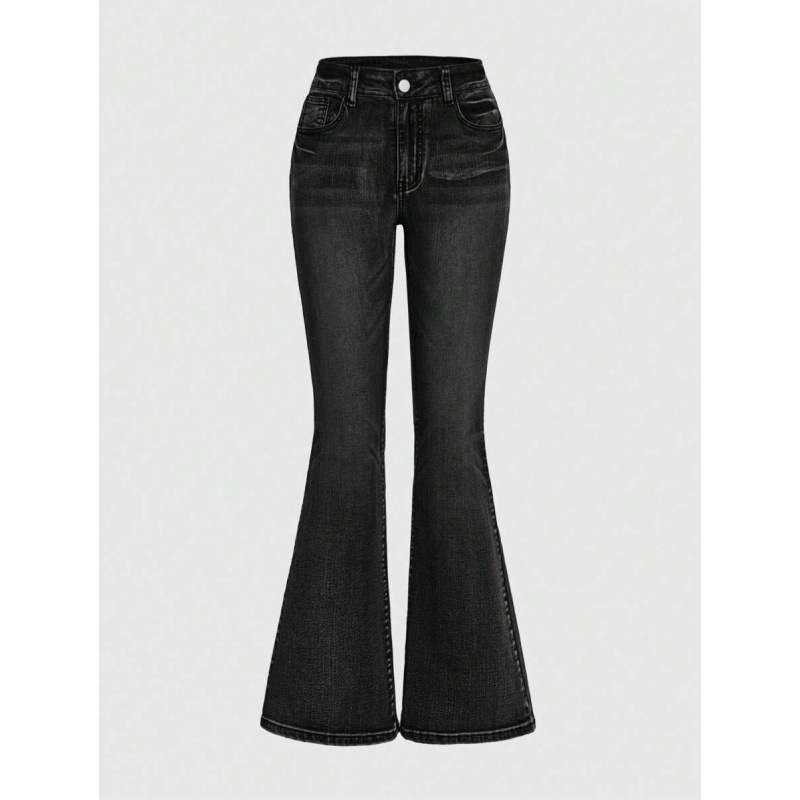 H 50298 Low Waist Flare Jeans Women's Low-Waist Flared Jeans Cross-Border Aliexpress H 50298 Low Waist Flare Jeans Women's Low-Waist Flared Jeans Cross-Border Aliexpress