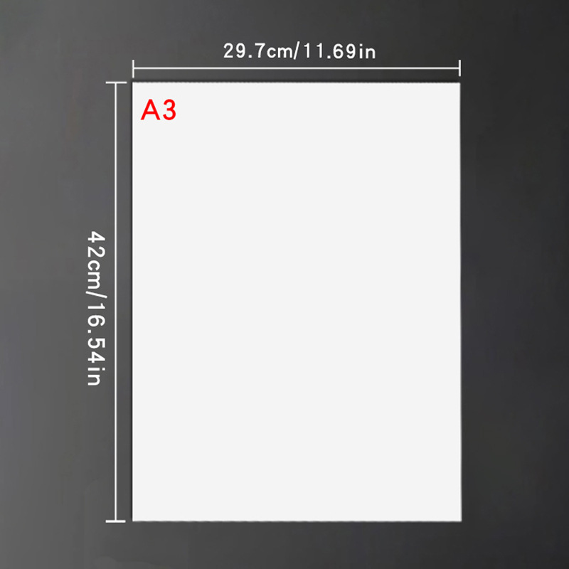 Transfronterizo A2A3A4A5 tabla blanca de absorción magnética borrable tabla de escritura nota de papel pegatinas de refrigerador personalizadas magnéticas pet image 11