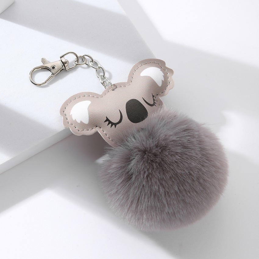 25g Weight Lobster Trigger Clasp Closure Clasp Closure Type Keychain Classification 1 Piece Quantity Holiday, Daily Occasion Imitation fur, Alloy Material Animal Pattern Unisex Gender Cartoon Style, Cute Style 1 Piece Cartoon Style Cute Animal Imitation Fur Alloy Unisex Lobster Trigger Clasp Closure Keychain 7