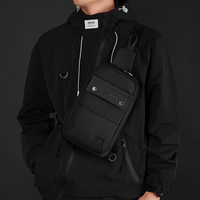 WEPOWER nuevo tipo de bolso portátil para hombres, bolso de hombro al aire libre, bolso de pecho de transporte deportivo simple.