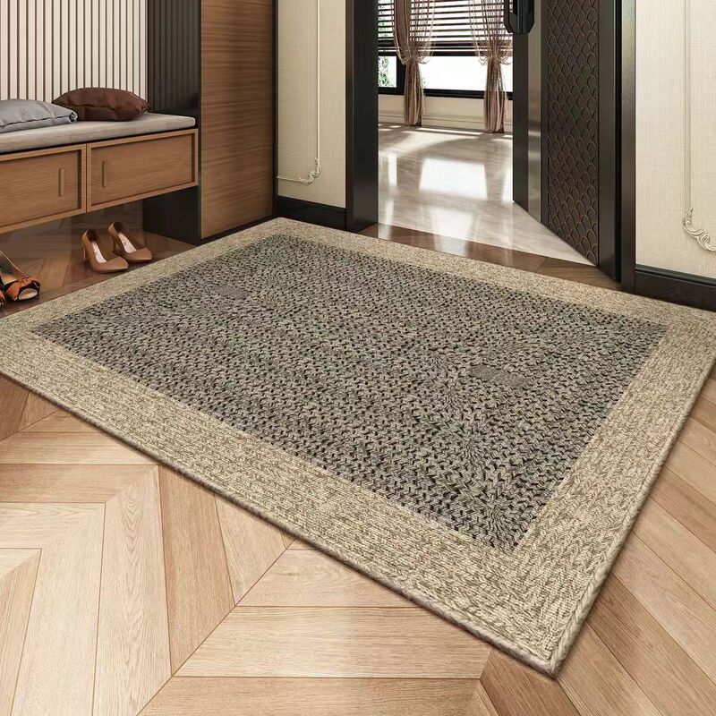 Light Luxury High-End Arched Door Mat, Entryway Carpet, Household Non-Slip and Dirt-Resistant Cuttable Foot Mat Light Luxury High-End Arched Door Mat, Entryway Carpet, Household Non-Slip and Dirt-Resistant Cuttable Foot Mat