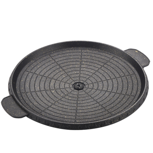 Korean cassette stove baking pan non-stick medical stone color barbecue pot coating convenient home outdoor barbecue grill barbecue plate