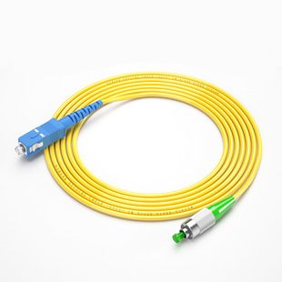 Telecom-grade optical fiber jumper FCAPC-SCUPC optical fiber cable 1.5 m optical fiber cable TV cable network-grade