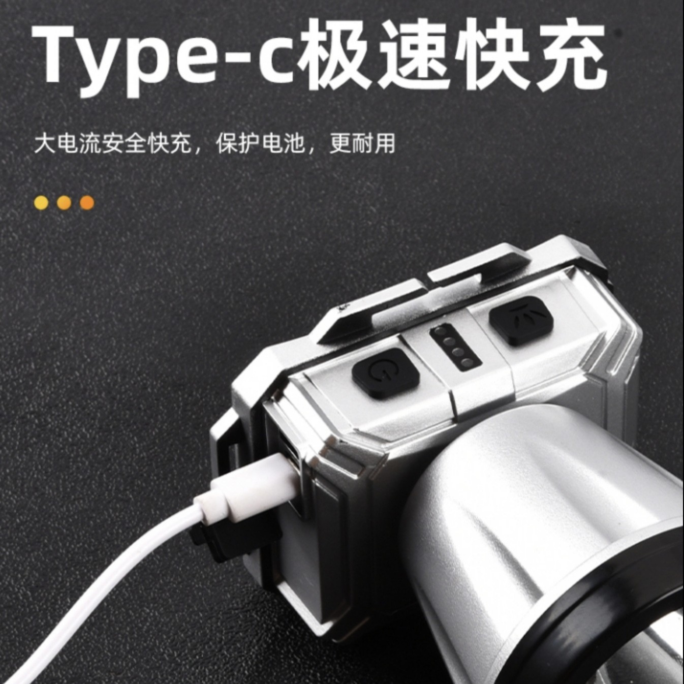 Nuevo sensor inteligente faro al aire libre portátil LED noche pesca resalte iluminación montado en la cabeza faro recargable