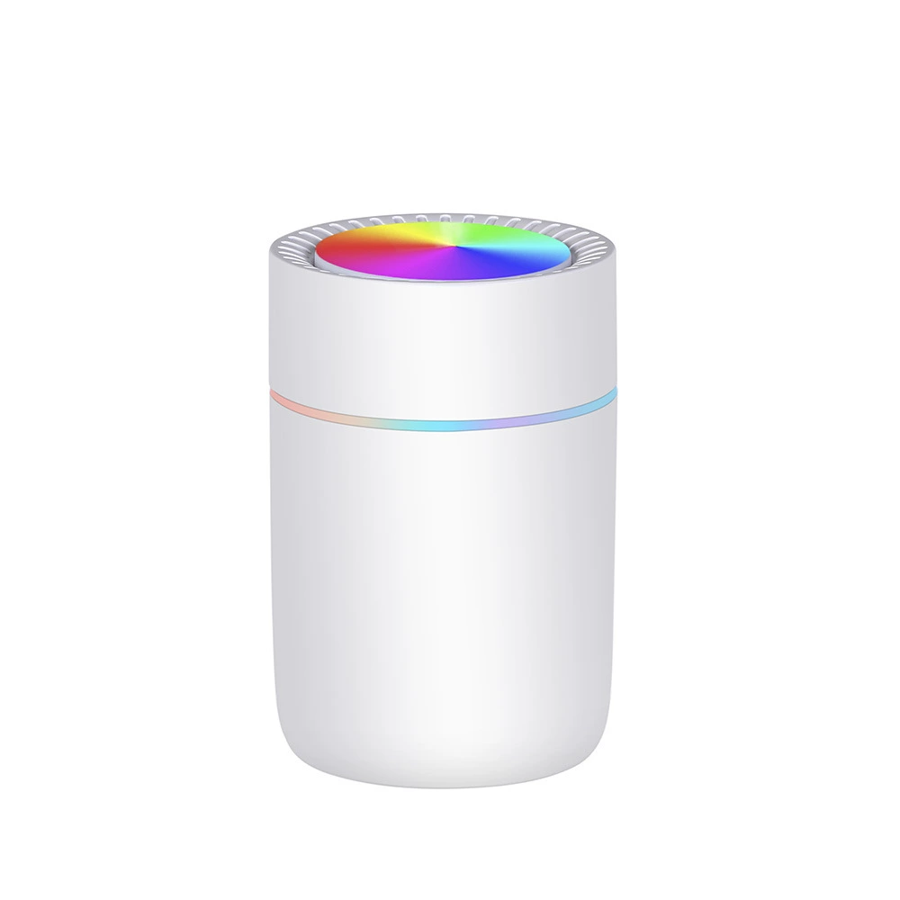 Humidifier K15, USB Mini Aromatherapy Diffuser, Quiet Night Light, 80×80×120 mm